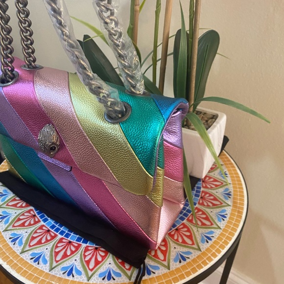 Kurt Geiger Kensington Leather Convertible Shoulder Bag - Picture 11 of 12